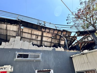 Fire Affected approx. 19,000 Kg of Fabricated Building Structure On Per Kg Basis